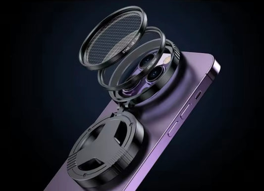 Filtr CPL 52mm z uchwytem MagSafe — profesjonalny obiektyw do telefonu